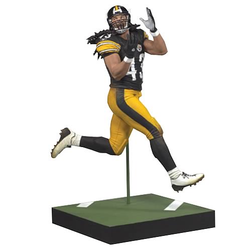 NFL Series 21 Troy Polamalu 3 Action Figure